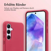 imoshion Color Backcover mit abtrennbarem Band für das Samsung Galaxy A55 - Raspberry