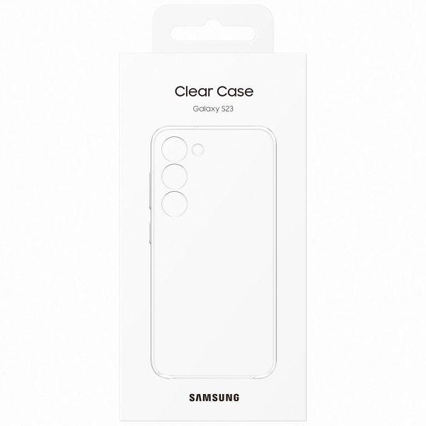 Samsung Original Clear Cover Samsung Galaxy S23 - Transparent