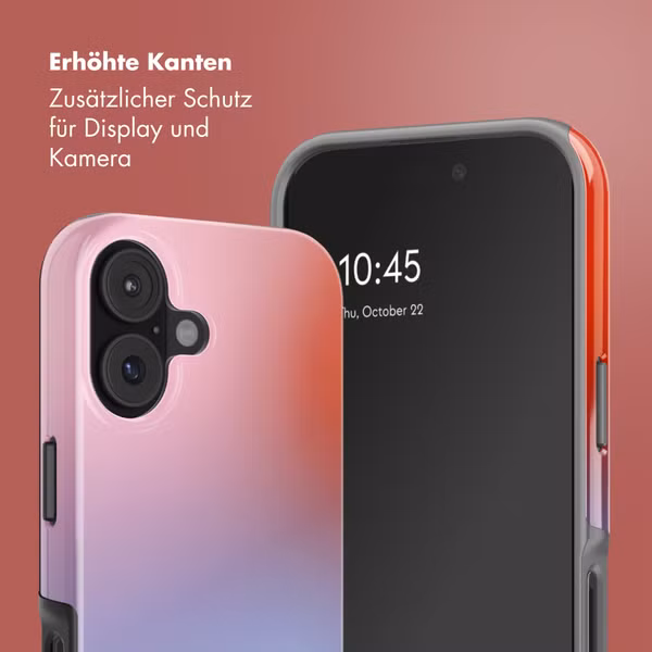 Selencia Vivid Rückabdeckung mit MagSafe Apple iPhone 17 - Gradient Soft Blush