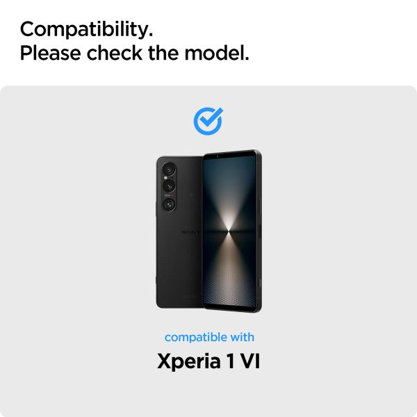 Spigen GLAStR Fit Displayschutzfolie 2er-Pack + Applicator Sony Xperia 1 VI