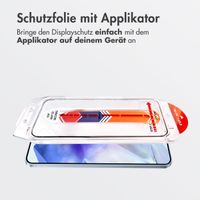 Accezz Gehärteter Glas-Schutz + Applikator Samsung Galaxy A55