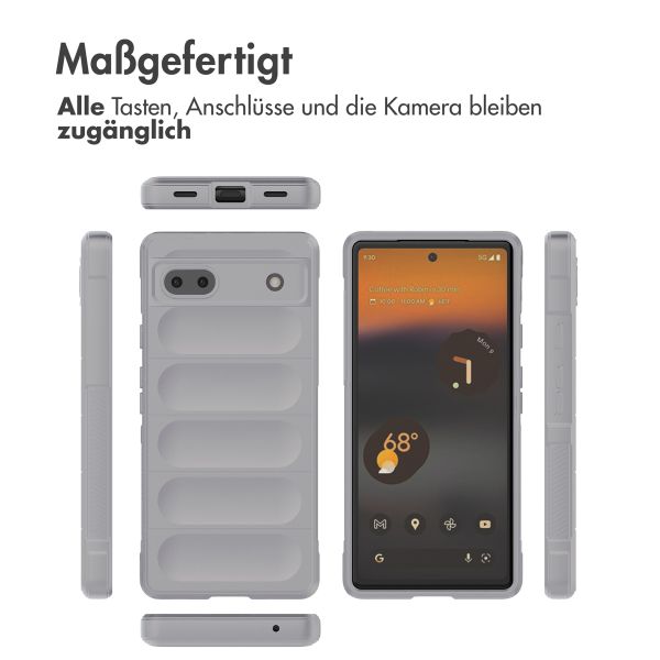 imoshion EasyGrip Back Cover für das Google Pixel 6a - Grau