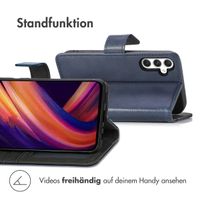 imoshion Luxuriöse Klapphülle Samsung Galaxy A25 (5G) - Dunkelblau