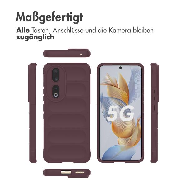 imoshion EasyGrip Back Cover für das Honor 90 - Aubergine