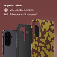 Selencia Vivid Back Cover Samsung Galaxy A36 / A56 - Moo'd Olive Dust