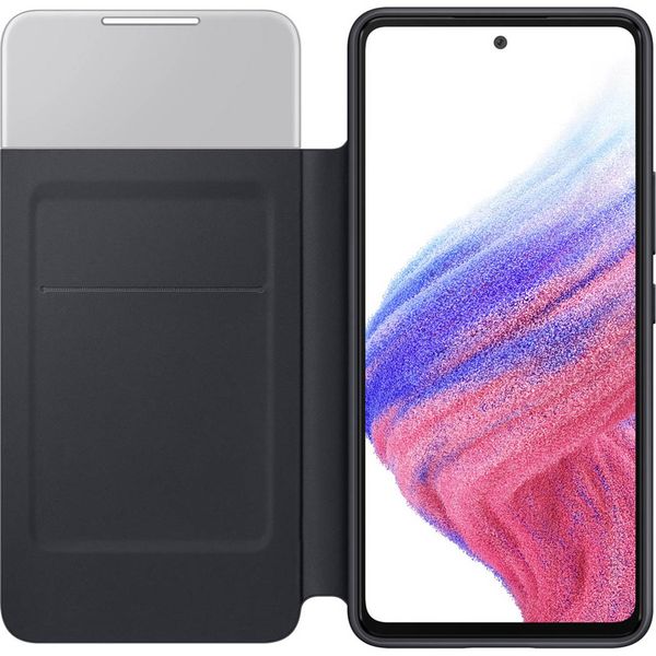 Samsung Original S View Cover Klapphülle für das Galaxy A53 - Schwarz