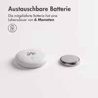 imoshion Wireless Tag - Bluetooth-Tracker für Android - 2 pack - Weiß
