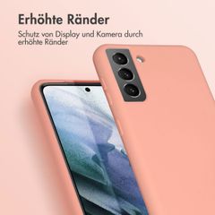 imoshion Color Backcover mit abtrennbarem Band Samsung Galaxy S21 - Peach