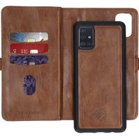 imoshion 2-1 Wallet Klapphülle Braun für das Samsung Galaxy A51