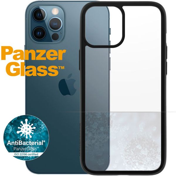 PanzerGlass ClearCase AntiBacterial für das iPhone 12 Pro Max - Schwarz