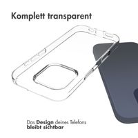 Accezz Clear TPU Backcover Apple iPhone 16 Pro - Transparent