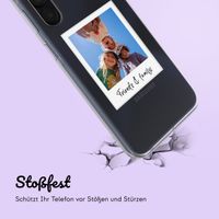 Personalisierte Hülle mit Polaroid Samsung Galaxy A52(s) (5G/4G) - Transparent