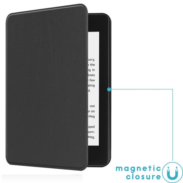 imoshion Slim Hard Case Klapphülle Amazon Kindle Paperwhite (2018) - Schwarz