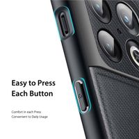 Dux Ducis Fino Backcover für das OnePlus 10 Pro - Schwarz