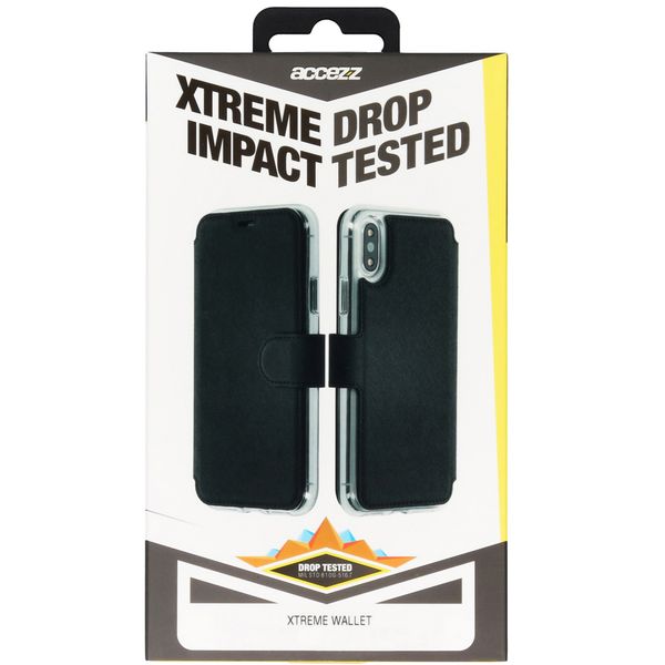 Accezz Xtreme Wallet Klapphülle Apple iPhone 11 Pro Max - Schwarz