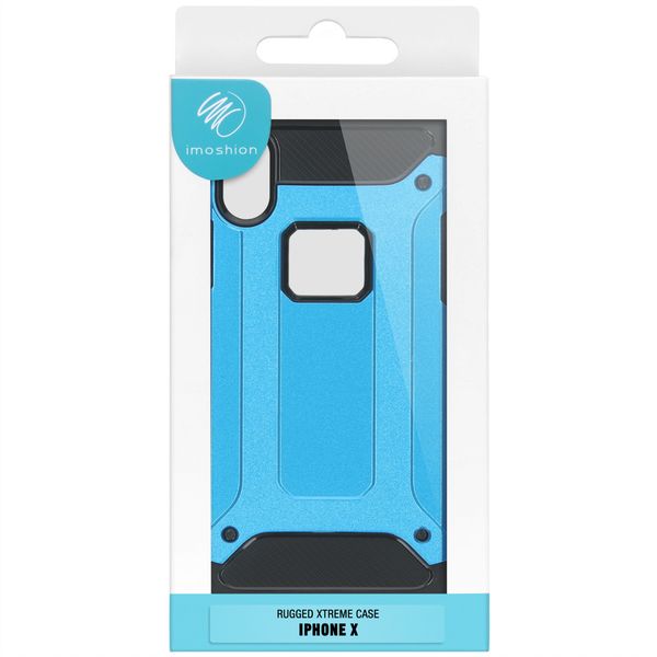 imoshion Rugged Xtreme Case Hellblau für iPhone X