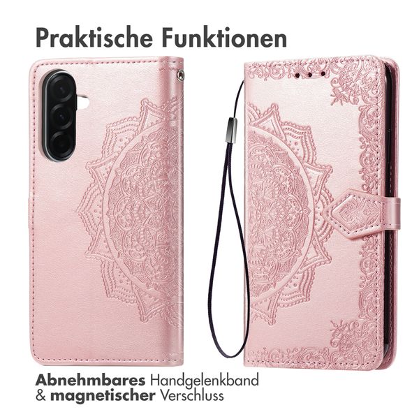 imoshion Mandala Klapphülle Samsung Galaxy A37 (5G) - Rosé gold