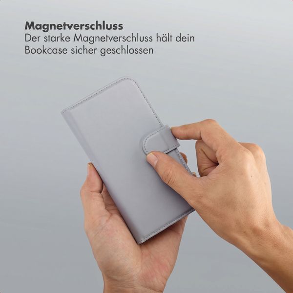 Accezz Edge abnehmbare Bookcase mit MagSafe Apple iPhone 18 Pro / 17 Pro - Grau
