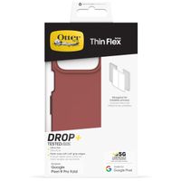 OtterBox Thin Flex Back Cover für das Google Pixel 9 Pro Fold - Red Clay