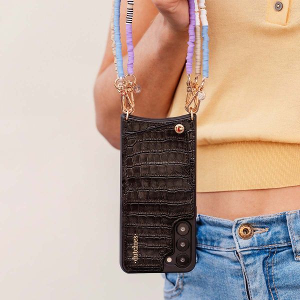 Dutchies Back Cover mit Kartenfach Apple iPhone 13 Pro - Crocodile Chic