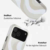 Selencia Vivid Rückabdeckung mit MagSafe Apple iPhone 18 Pro / 17 Pro - Desert Waves Beige