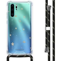 imoshion Design Hülle mit Band für das Huawei P30 Pro - Stars Gold