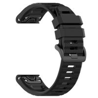 imoshion QuickFit® Silikon-Sportarmband - 22 mm Garmin Watch Anschluss - Schwarz