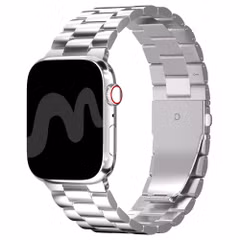 imoshion Edelstahlarmband für Apple Watch | 44/45/46/49 mm - Silber