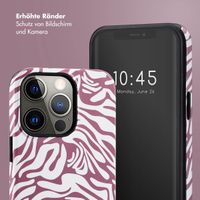 Selencia Vivid Back Cover Apple iPhone 13 Pro - Trippy Swirl Dark Rose