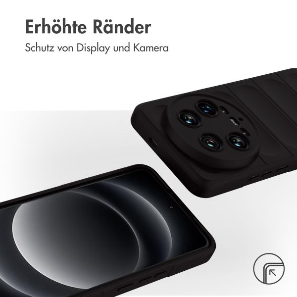 imoshion EasyGrip Back Cover für das Xiaomi 14 Ultra - Schwarz