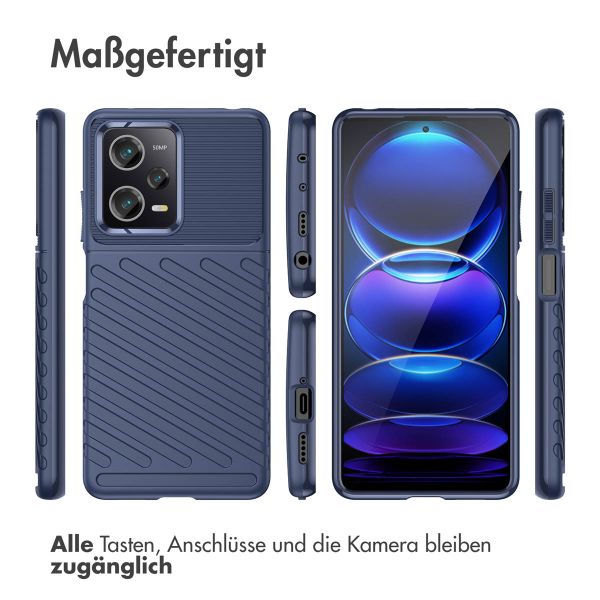 imoshion Thunder Backcover Xiaomi Poco X5 Pro 5G - Dunkelblau