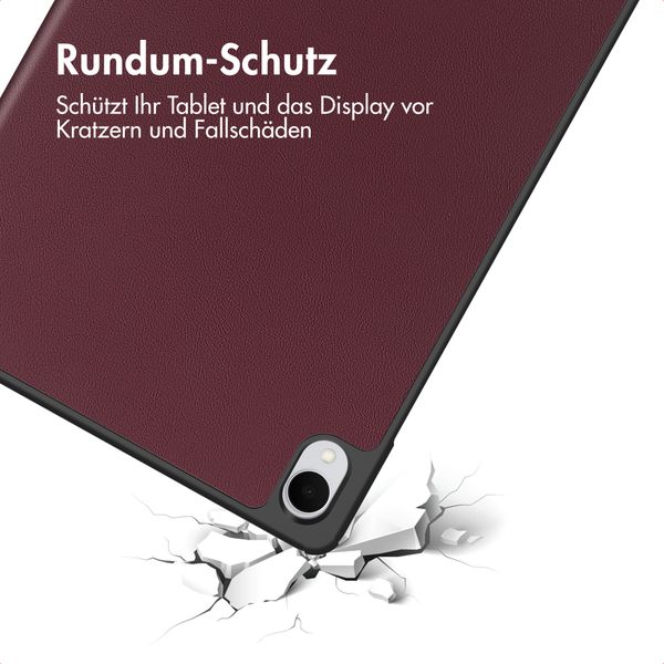 imoshion Trifold Klapphülle Samsung Galaxy Tab S11 - Bordeaux