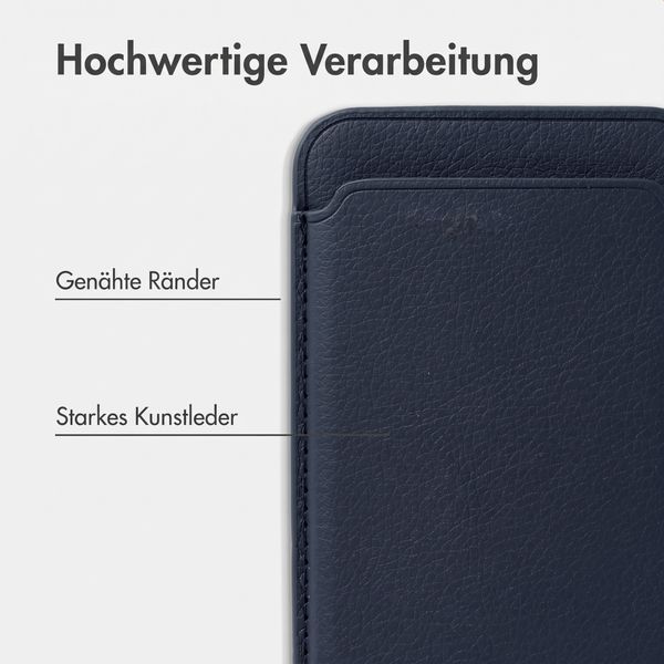 imoshion Magnetischer Kartenhalter - Geeignet für MagSafe - Dunkelblau