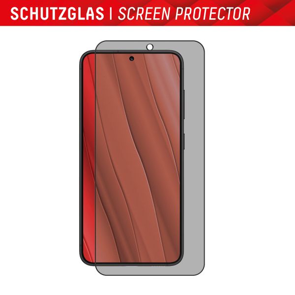 Displex Displayschutz aus gehärtetem Glas Privacy für das Samsung Galaxy S24 / S25