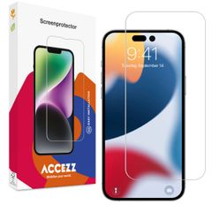 Accezz Screen Protector aus gehärtetem Glas Apple iPhone 14 Pro Max