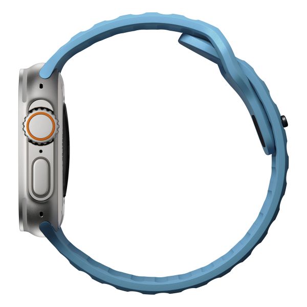 Nomad Sport Band FKM für die Apple Watch Series 1-10 / SE / Ultra (2) - 42/44/45/46/49 mm - Electric Blue