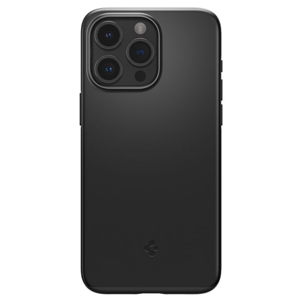 Spigen Thin Fit™ Hardcase für das Apple iPhone 15 Pro - Schwarz