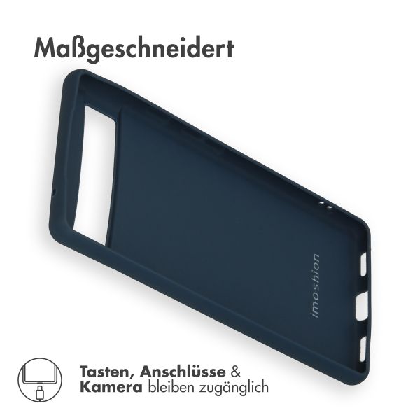 imoshion Color TPU Hülle für das Google Pixel 6a - Dunkelblau