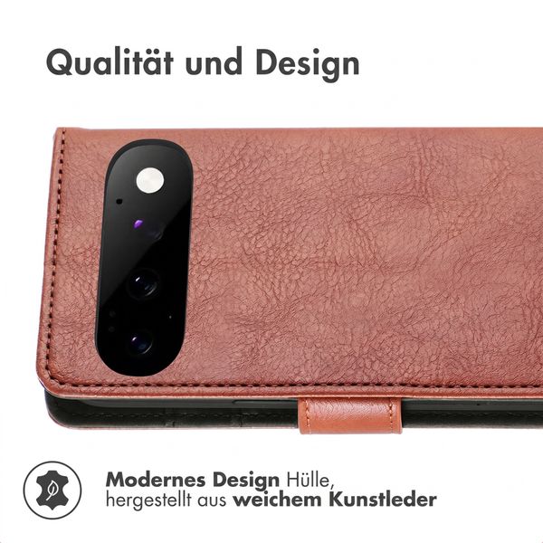 imoshion Luxuriöse Klapphülle Google Pixel 11 Pro - Braun
