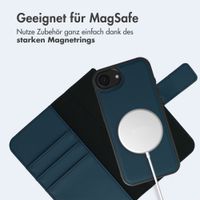imoshion Herausnehmbare 2-in-1 Luxus-Bookcase Apple iPhone 17e / 16e - Blau