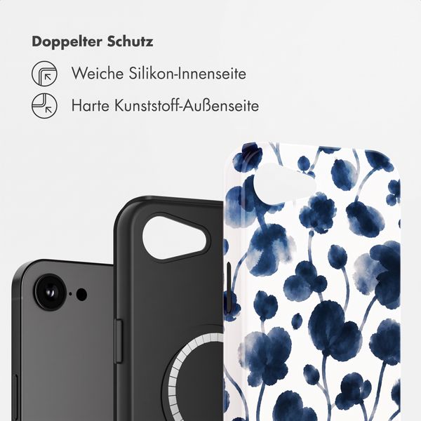 Selencia Vivid Rückabdeckung mit MagSafe Apple iPhone 17e / 16e - Midnight Blossom