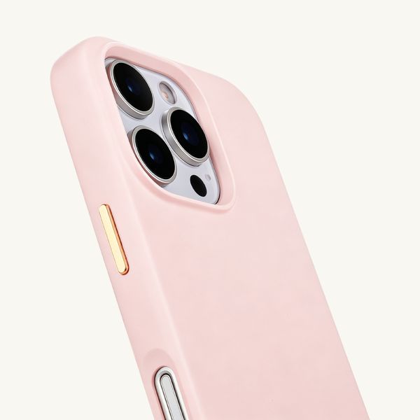 Selencia Rivièra Backcover mit MagSafe mit abnehmbaren Haken Apple iPhone 16 Pro - Sorbet Pink