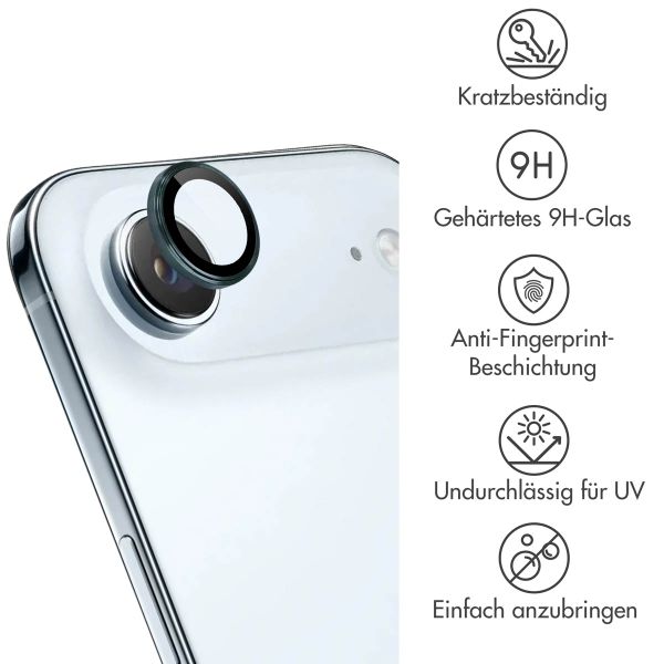 imoshion 2er Pack Kameraobjektivschutz für das Apple iPhone Air - Blaugrau