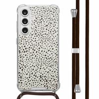 imoshion Design Hülle mit Band Samsung Galaxy S24 FE - Desert Dots