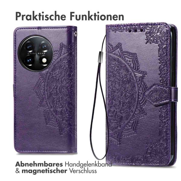 imoshion Mandala Klapphülle OnePlus 11 - Violett