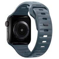 Nomad Sport Armband FKM für das  Apple Watch Series 1 t/m 9 / SE (38/40/41 mm) | Series 10 / 11 (42 mm) - Marine Blue