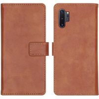 imoshion Luxuriöse Klapphülle Samsung Galaxy Note 10 Plus - Braun