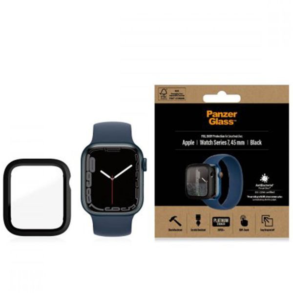 PanzerGlass Full Body Case für das Apple Watch Series 7 / 8 / 9 (45 mm) - Schwarz