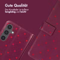 imoshion Design Klapphülle Samsung Galaxy S25 - Crush Check Coral Dust