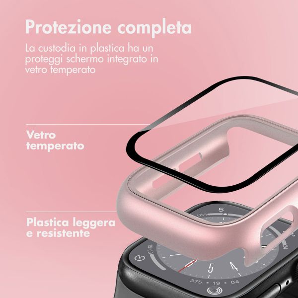 imoshion Full Cover Hard Case Apple Watch 4 / 5 / 6 / SE - 40 mm - Rosé gold